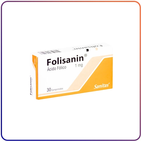 FOLISANIN 1 MG X 30 COMPRIMIDOS (ACIDO FOLICO)